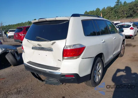 2011 Toyota Highlander Base V6 из США, поврежденный, VIN 5TDBK3EH4BS045865